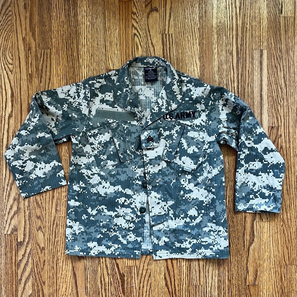 Youth US Army Uniform Top Size M